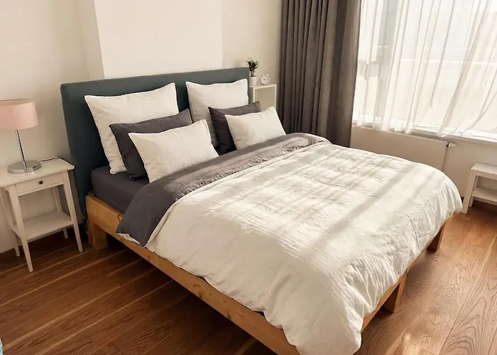 Sunny And Cozy In The Center With Free Parking Апартаменти